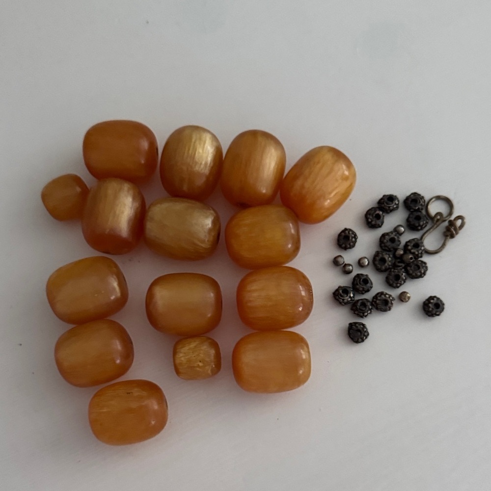 Jewelry Making Kit Chunky Bulky Beads with Metal Spacers - Picture 5 of 6